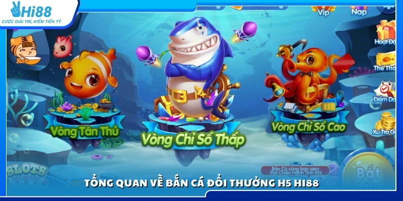 Giới thiệu tổng quan game bắn cá đổi thưởng H5 Hi88 